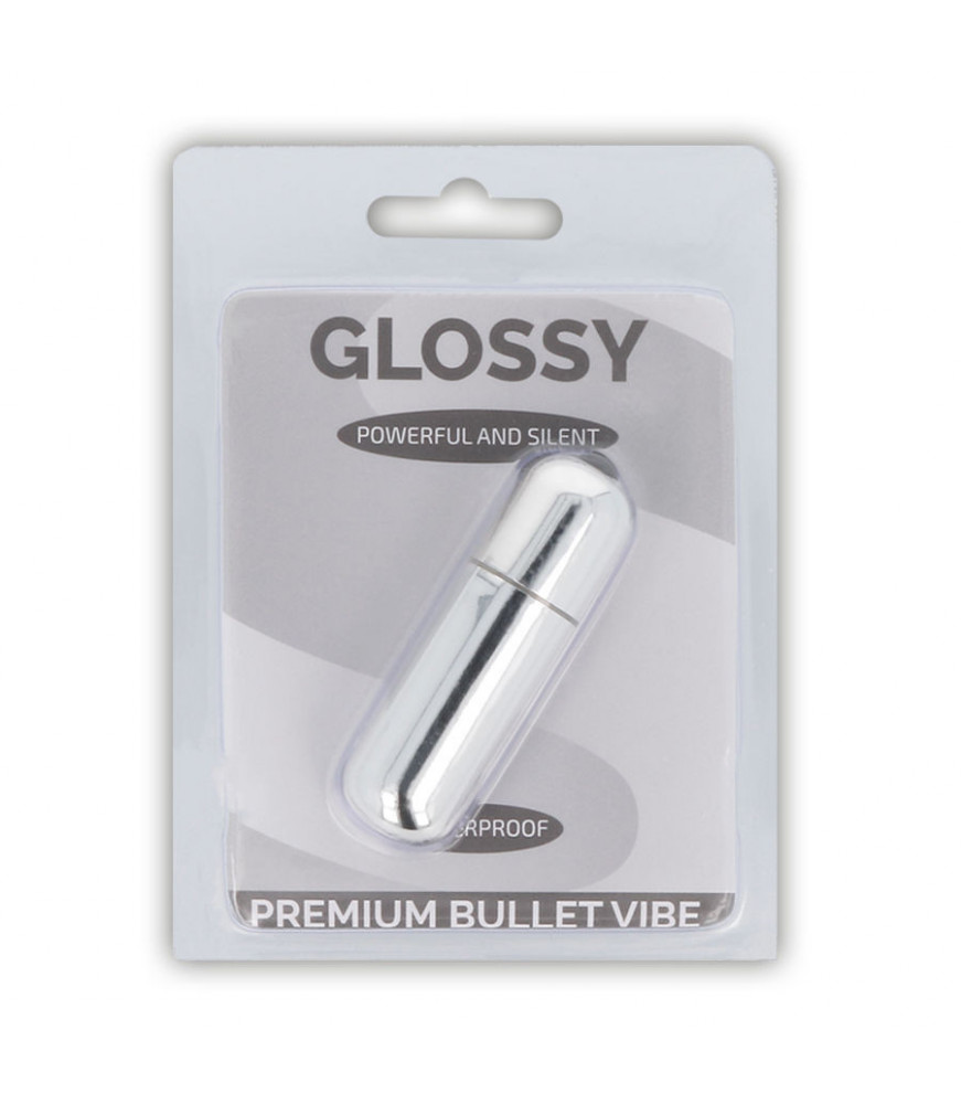 Mini Vibromasseur Premium Vibe argenté - GLOSSY