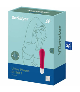 Mini Vibrateur Ultra power bullet 1 rouge - Satisfyer
