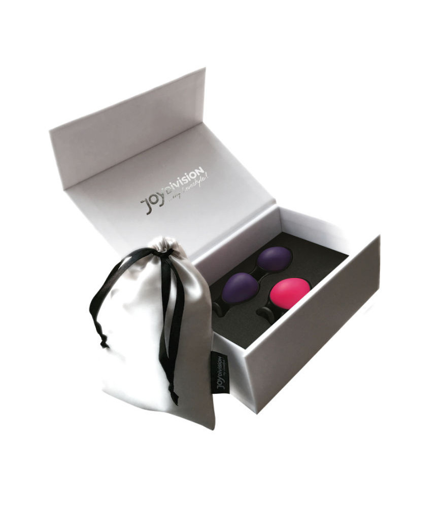 Boules de Geisha Joyballs Secret Set Plancher Pelvic Violet-Rose - Joydivision