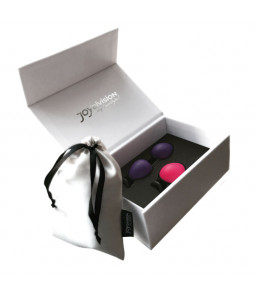 Boules de Geisha Joyballs Secret Set Plancher Pelvic Violet-Rose - Joydivision