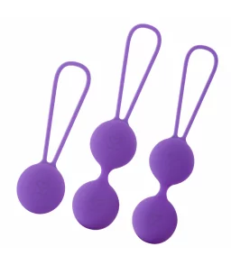 Boules de Geisha Osian Set Premium Silicone Violet - Moressa