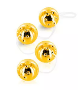 Boules de Geisha Duoballs 4 Pcs Gold - Seven Creations