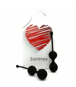 Boules de Geisha Double Clever Noir - Saninex Sextoys