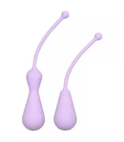 Kit de Boules Vaginales Sexuelles Kegel Violet - California Exotics
