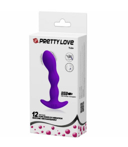 Plug Anal Classique Massager Vibrant Violet - Pretty Love Bottom