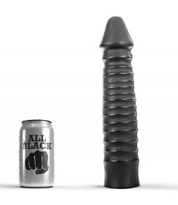 Gode Réaliste Gros 26cm Noir - All Black
