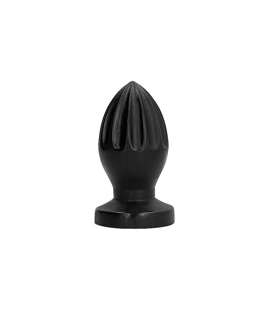 Plug Anal Butt en Coupe 12 cm Noir - All Black