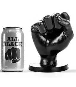 Plug Anal Poing de Vainqueur 14 cm Noir - All Black