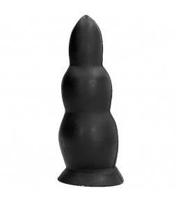 Plug Anal Classique à Ventouse 23 cm Noir - All Black