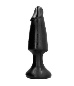 Plug Anal à Capuchon de Pénis 35 cm Noir - All Black