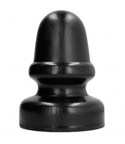 Plug Anal Classique à Bouchon 23 cm Noir - All Black