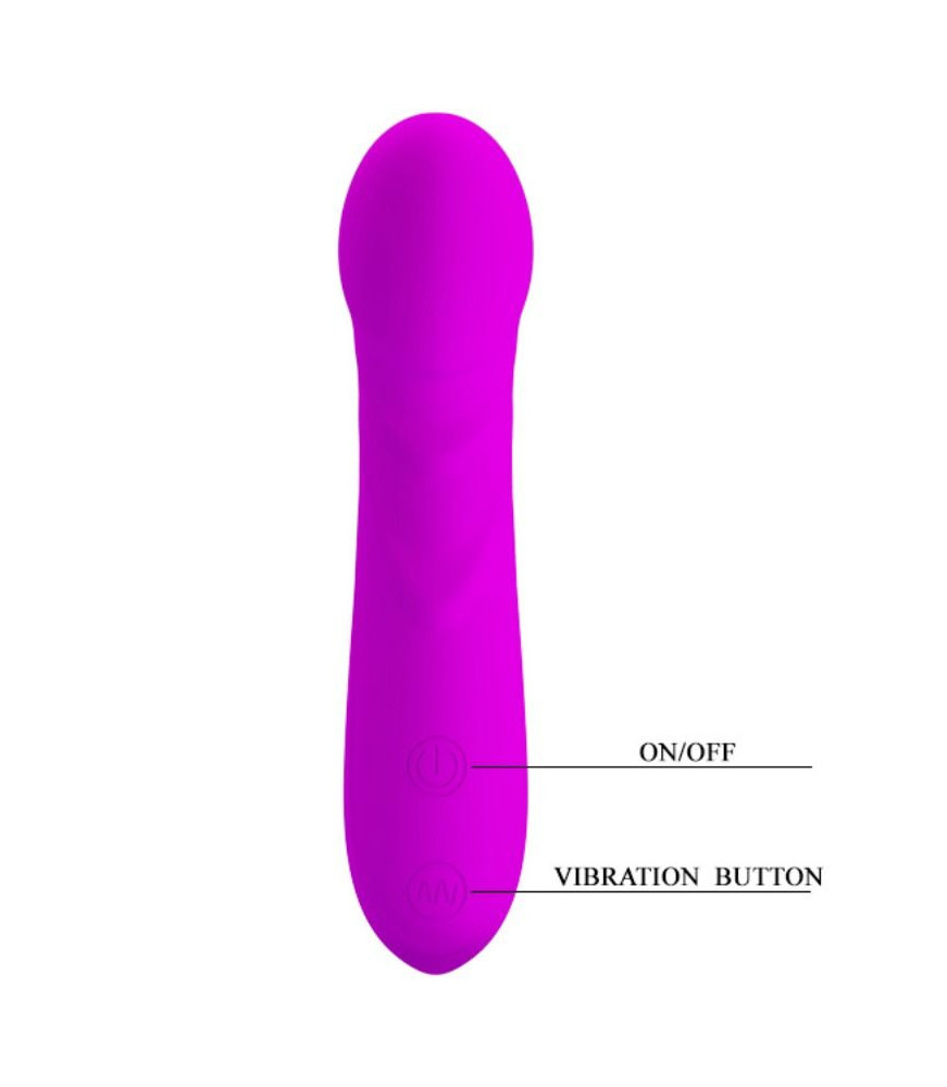 Mini Vibro Rechargeable Smart Reuben violet  - Pretty Love
