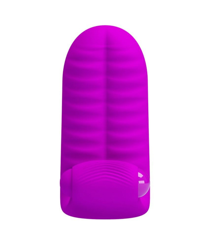 Gaine de pénis en silicone et abs violet - Pretty Love Flirtation