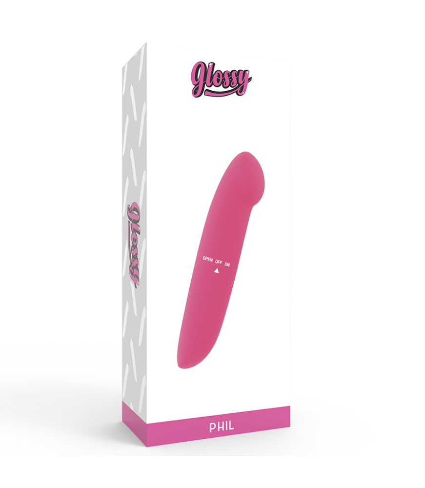 Vibromasseur Point G Brillant Phil Rose - Glossy  | Nudiome
