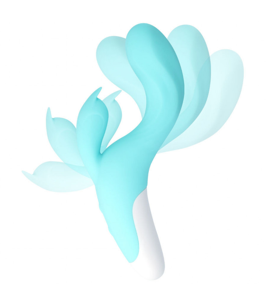 Vibromasseur Rabbit Dresde Turquoise - Mia | Nudiome