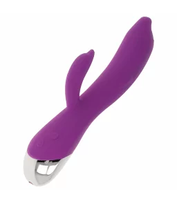 Vibromasseur Rabbit Dauphin Flexible Violet - Ohmama Vibrators | Nudiome