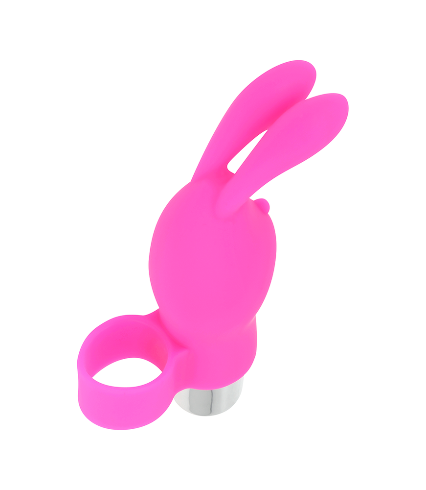 Vibrateur à doigt Rabbit Dedal rose - OhMama