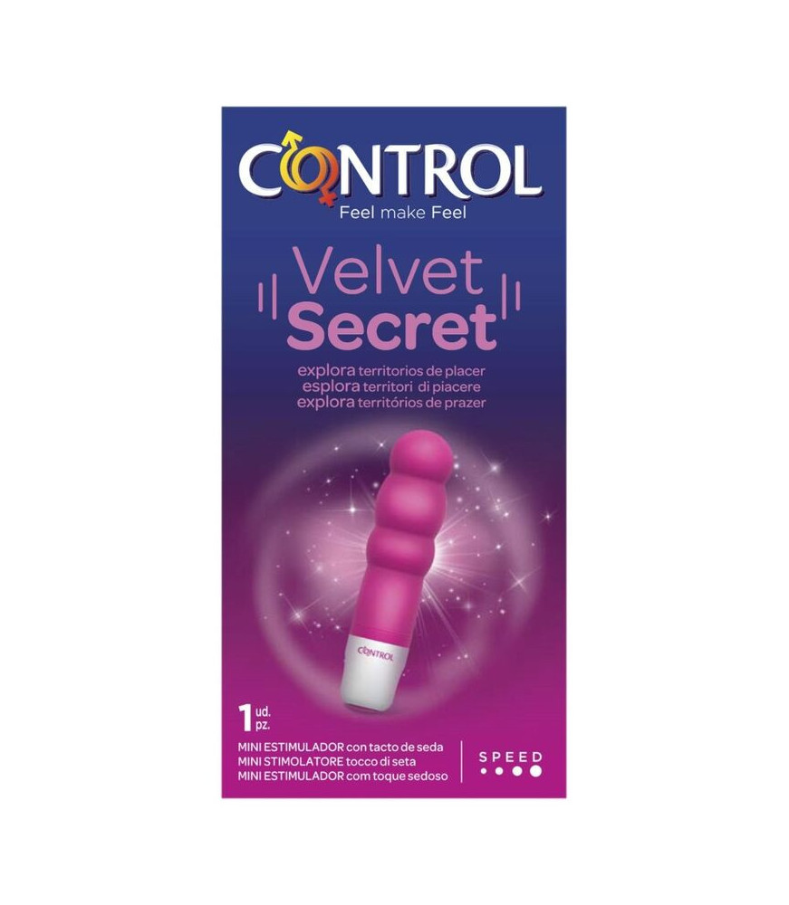 Mini Stimulateur discret Velvet Secret - CONTROL