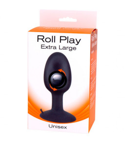 Plug Anal Roll Play Extra Large Noir - Seven Creations