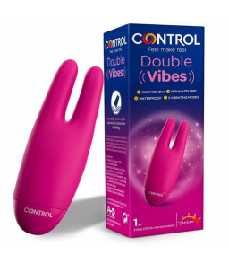Stimulateur Clitoris Double Vibe Rose - Control | Nudiome