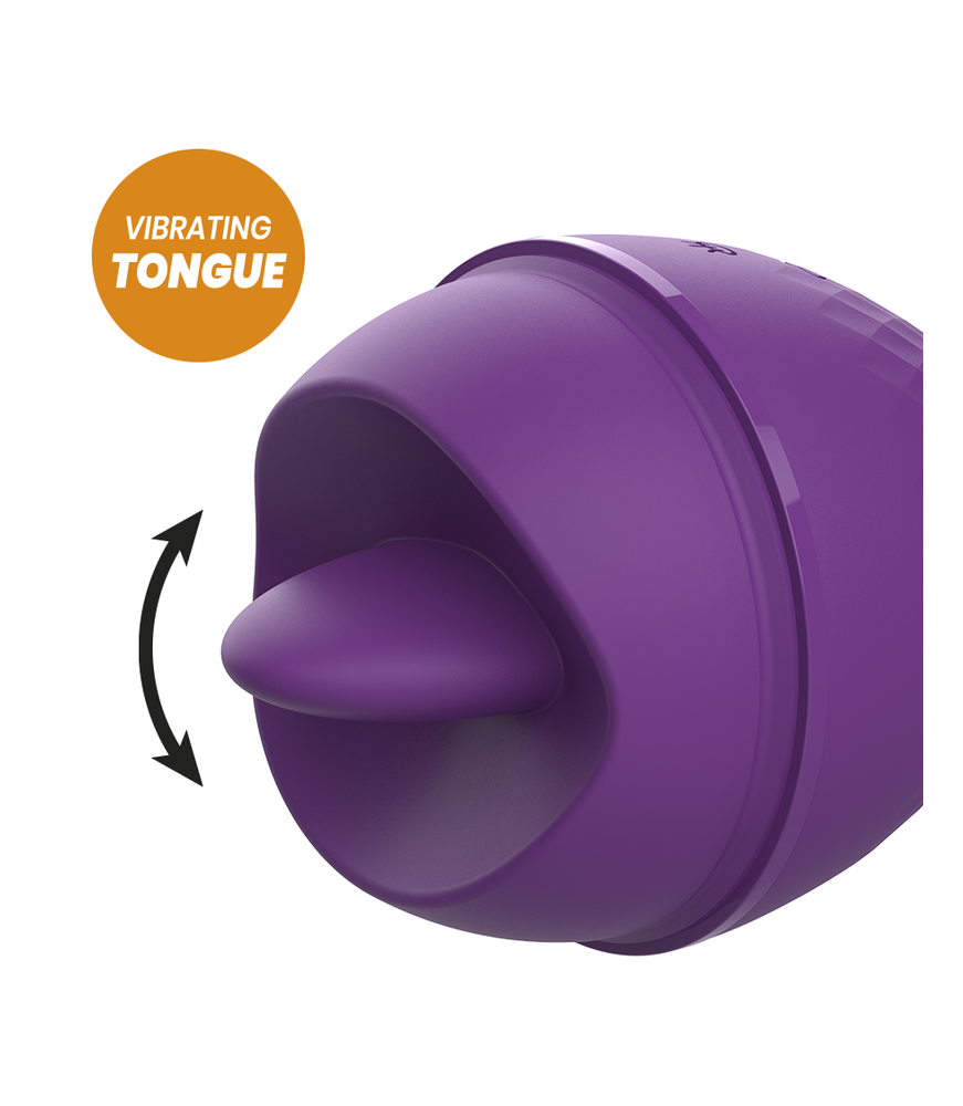 Stimulateur Clitoris Rewolingo Langue Stimulante Violet - Rewolution | Nudiome