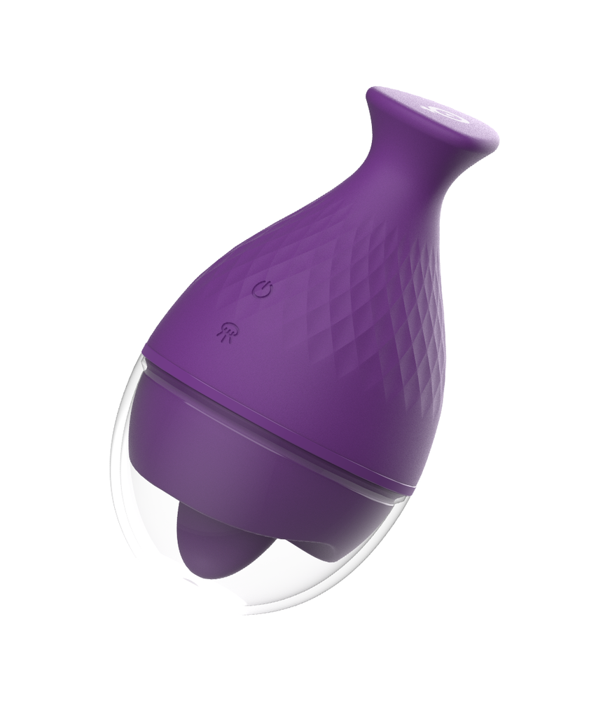 Stimulateur Clitoris Rewolingo Langue Stimulante Violet - Rewolution | Nudiome