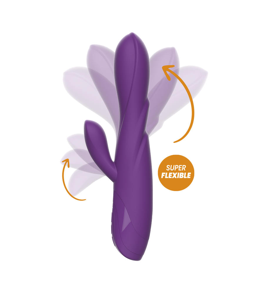 Vibromasseur Rabbit Reworabbit Flexible Violet - Rewolution | Nudiome