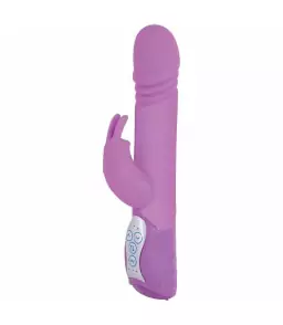 Vibromasseur Rabbit Lapin Up And Down Violet - Seven Creations | Nudiome