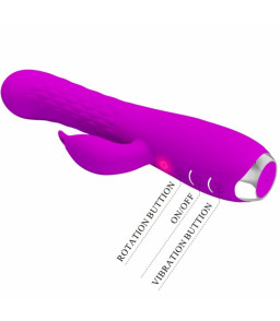 Vibromasseur Rabbit Molly Rechargeable Violet - Pretty Love Smart | Nudiome