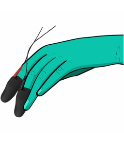 Vibromasseur de doigts électro Explorer - Electrastim