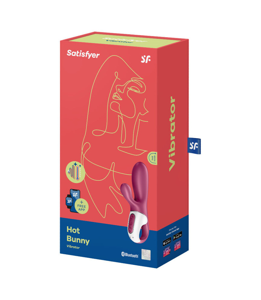 Vibromasseur Rabbit Hot Bunny G-Spot Baie - Satisfyer | Nudiome