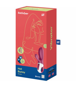 Vibromasseur Rabbit Hot Bunny G-Spot Baie - Satisfyer | Nudiome