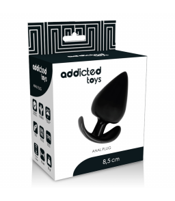 Plug Anal Classique 8,5 cm Noir - Addicted Toys