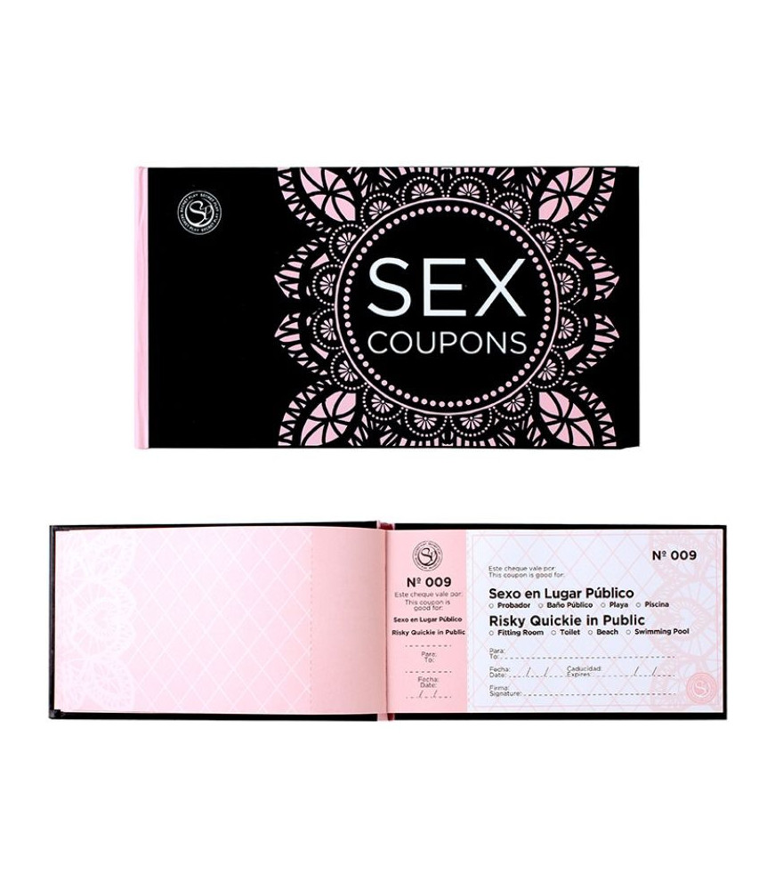 Jeu érotique Sex coupons ES/EN - Secretplay