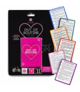 Cartes Coquines et Dés Sexy Out Of Routine - SecretPlay