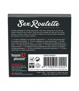 Jeu érotique sex roulette Kinky NL/DE/EN/FR/ES/IT/PL/RU/SE/NO - Tease&Please