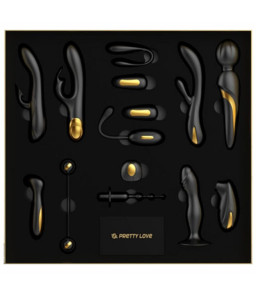 kit d'exploration érotique soft  black Gold - Pretty Love