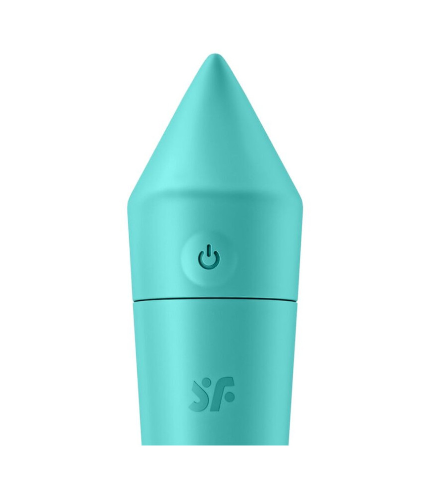 Mini Vibro rechargeable Ultra power bullet 8 bleu - Satisfyer Connect