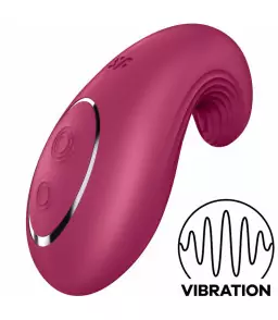 Stimulateur Clitoridien Dipping Delight Lay-on Bordeaux - Satisfyer
