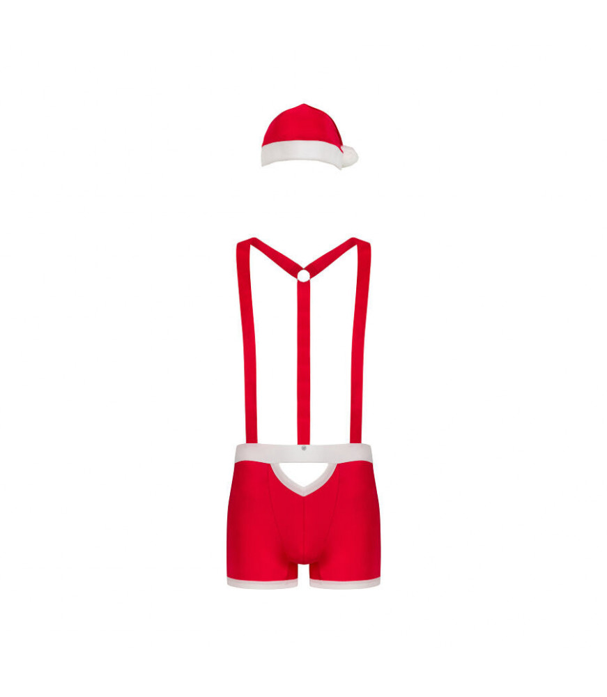 Costume de Noël élégant M. Claus taille XXL/XXXL - Obsessive