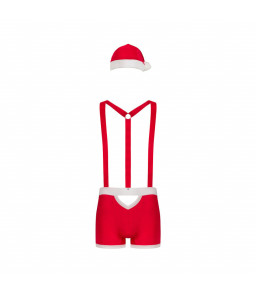 Costume de Noël élégant M. Claus taille XXL/XXXL - Obsessive