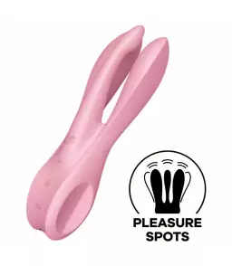 Stimulateur de Clitoris Threesome 1 Rose - Satisfyer