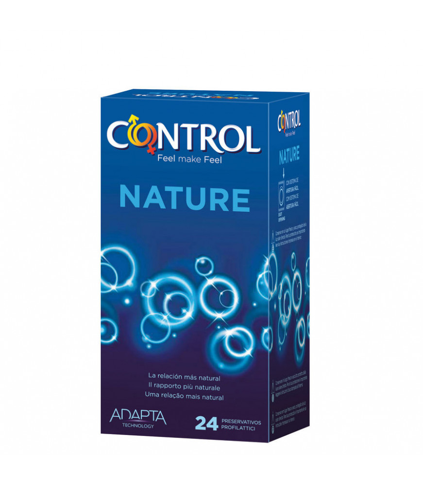 CONTROL ADAPTA NATURE CONDOMS 24 UNITS