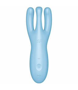 Vibromasseur connecté à 3 bras pour clitoris et lèvres - Satisfyer Connect