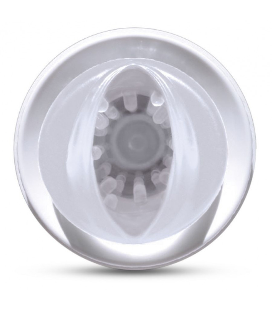 Masturbateur Vibrant Vagin Roto-Bator Rechargeable Blanc - Extreme Toyz | Nudiome