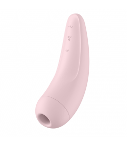 Vibromasseur connecté pour clitoris couleur rouge et rose - Satisfyer Connect