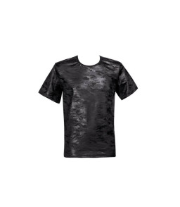 T-shirt sexy noir Electro taille S - Anais