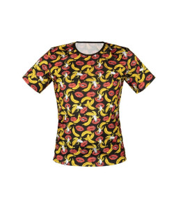 T-shirt sensuel multicolore Banane taille S - Anais