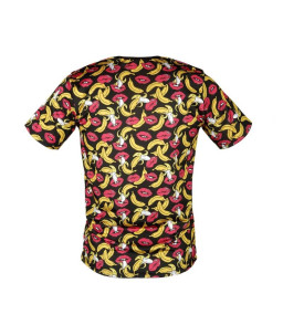 T-shirt sensuel multicolore Banane taille S - Anais