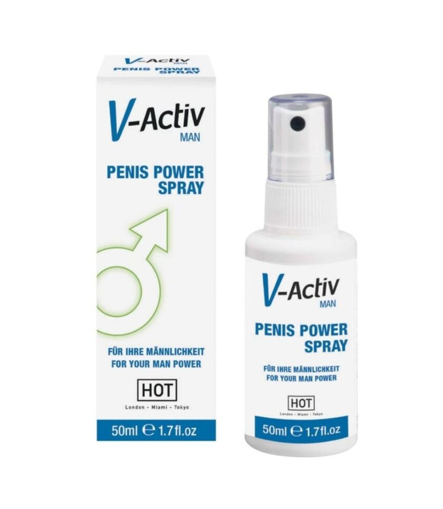 HOT - V-ACTIV PENIS POWER SPRAY HOMME 50ML